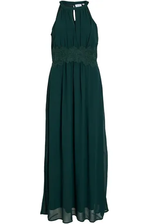 VILA Vimilina Halterneck Maxikjole