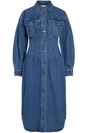 VILA Midi Denimkjole