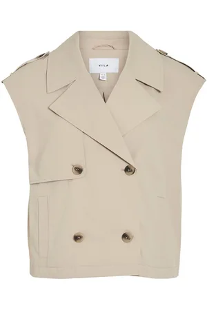 VILA Viemelie Trench Vest