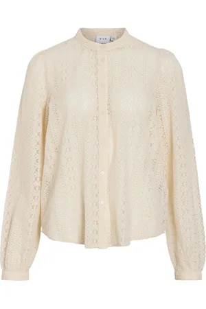 VILA Vichikka Blonde Skjorte