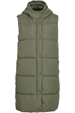 VILA Vimaria Lang Polstret Vest