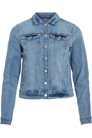 VILA Vishow Med Knapper Denimjakke