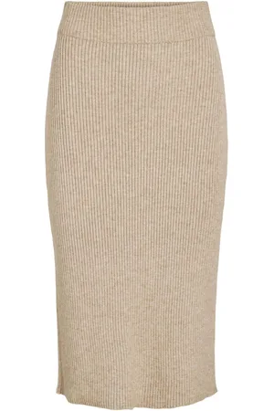 VILA Strikket Pencil Skirt