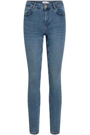 VILA Visarah Mellemhøj Talje Skinny Fit Jeans