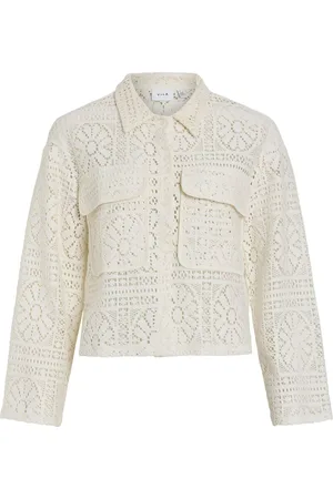 VILA Hæklet Cardigan