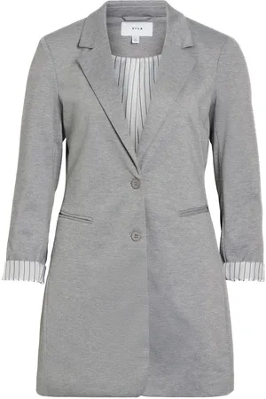 VILA Lang Jersey Blazer