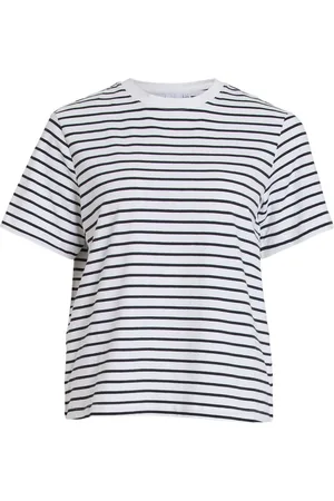 VILA Rund Halsudskæring T-shirt