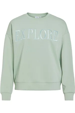 VILA Rund Halsudskæring Sweatshirt