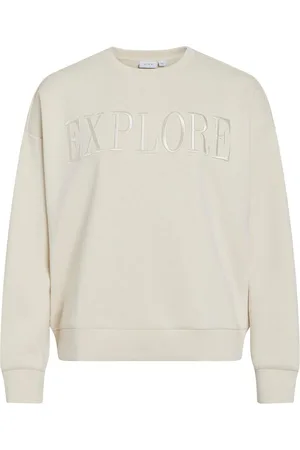 VILA Rund Halsudskæring Sweatshirt