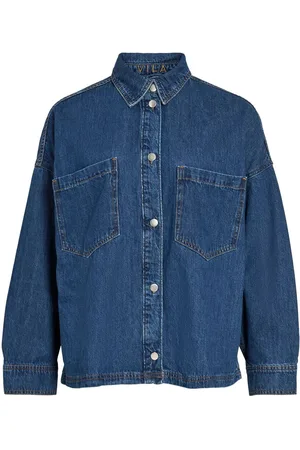 VILA Vicreek Denim Skjorte