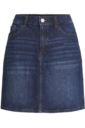 VILA Kort Denimnederdel