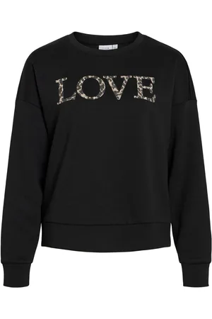 VILA Rund Halsudskæring Sweatshirt
