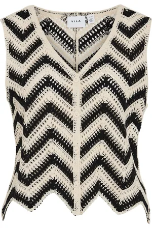 VILA Viserilda Hæklet Tanktop
