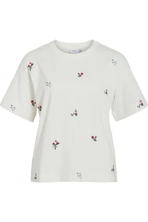 VILA Bomulds- T-shirt