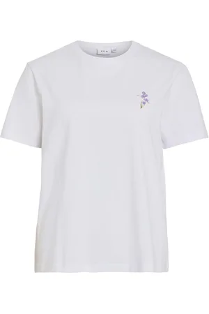 VILA Vinora Rund Udskæring T-shirt