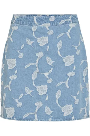 VILA Mini- Denimnederdel