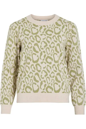 VILA Jacquard Striktrøje