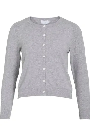 VILA Knapper Foran Strikket Cardigan
