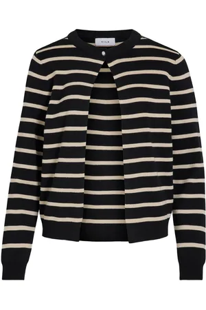VILA En-knap Strikket Cardigan