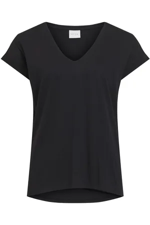 VILA Basis V-udskæring T-shirt
