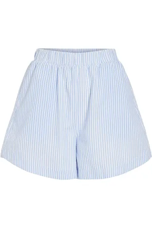 VILA Vicoralina Stribet Shorts