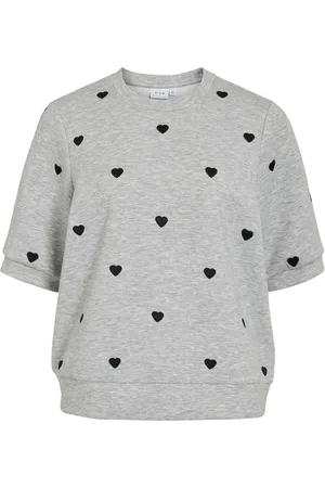 VILA Visif Kortærmet Sweatshirt