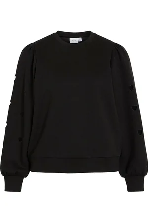 VILA Visif Hjerte-udskæring Sweatshirt