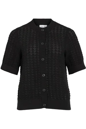 VILA Vivua Kort Ærme Strikket Cardigan
