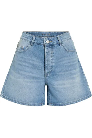 VILA Vihimla Højtaljet Denimshorts