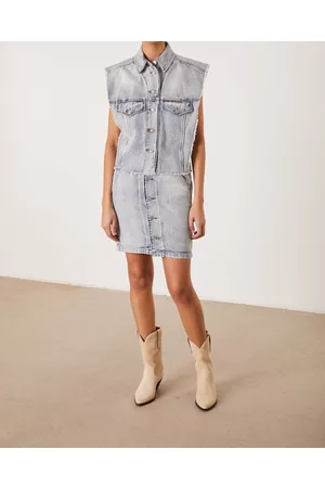 Isabel Marant Jeans Skirt Tloan Ljusblå FR 34 (EUR 32)