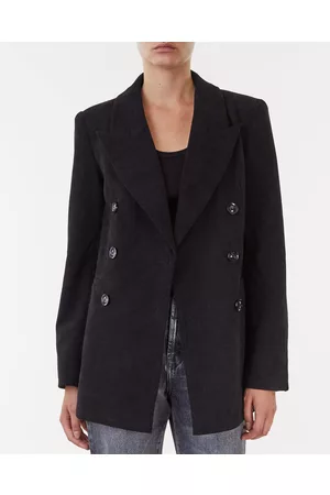 Wakakuu Blaser Choco Corduroy Svart XS