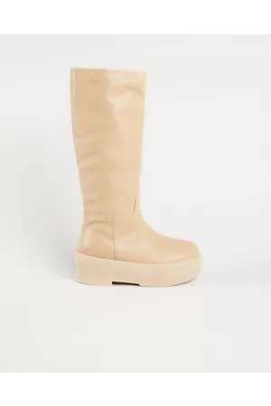 GIA Boots CHUNKY SOLE TUBOLAR BOOT Oatmeal EUR 36