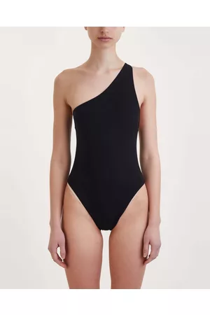 Calvin Klein Kvinder Badedragter - Swimsuit One Shoulder One Piece Svart XS