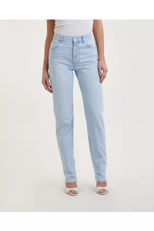 Filippa K Kvinder High waist - Jeans Tapered Ljusblå 25