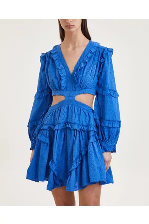 Love Lolita Kvinder Festkjoler - Dress Kelly Mini Blå XS