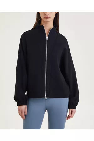 Varley Kvinder Sweatshirts - Sweatshirt Ashbury Zip Through Svart XS