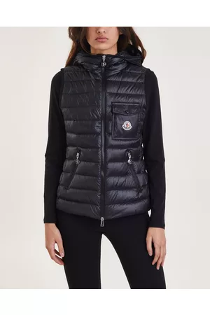 Moncler Kvinder Veste - Glygos Gillet Vest Svart 0 (XS)