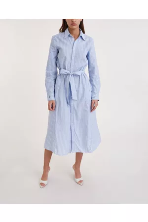 Ralph Lauren Kvinder Casual kjoler - Dress Ashton Long Sleeve Multicolor US 2 ( EUR 34)