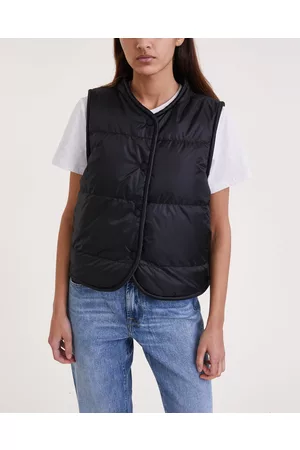 Moncler Kvinder Veste - Kama Gilet Vest Svart 0 (XS)