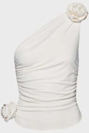 MAGDA BUTRYM Top One Shoulder T-Shirt FR 42 (EUR 40)