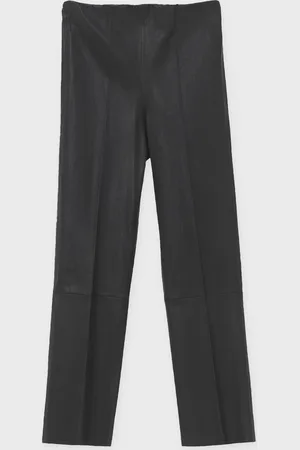 By Malene Birger Leather Trousers Florentina 40