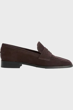 ATP Atelier Airola Walnut Suede Loafers EUR 36