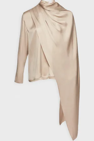 MAGDA BUTRYM Blouse Cape-Effect Silk FR 38 (EUR 36)