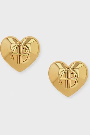 ANINE BING Earrings Chunky Heart Earrings ONESIZE
