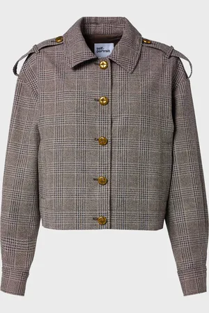 Self-Portrait Jacket Check UK 10 (EUR 38)