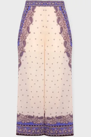 ZIMMERMANN Pants Maxine Wide Leg Cropped 0 (XS-S)