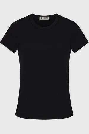 ÉTERNE T-Shirt Fitted Crewneck Short Sleeve XS