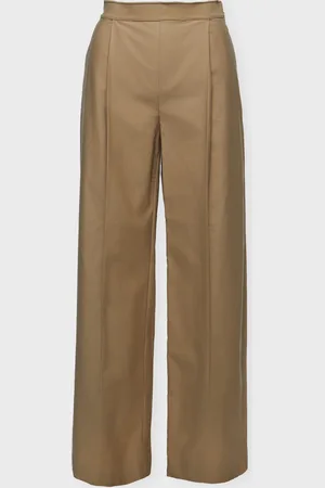 Vince Trousers Mid Rise Pleated Wide Leg US 2 ( EUR 34)