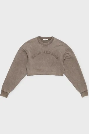 Acne Studios Sweatshirt Logo Cropped XS