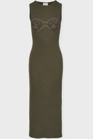 MAGDA BUTRYM Dress Crochet Bra Cotton Tank FR 36 (EUR 34)